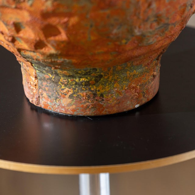 Oversized 1970s Mid-Century "Fat Lava" Volcanic Globe Lamp For Sale - Image 13 of 14