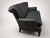 2020s Loom Sculptural Leather Sofa – Custom Refinished Dark Brown Statement Piece For Sale - Image 5 of 8