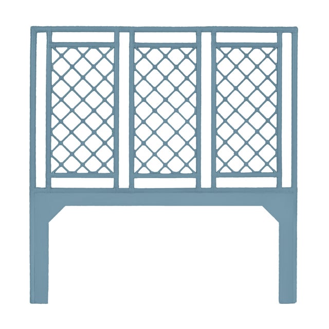 Bring a touch of modern sophistication to your bedroom with the stunning X & Diamond bed. Handcrafted from rattan, each...