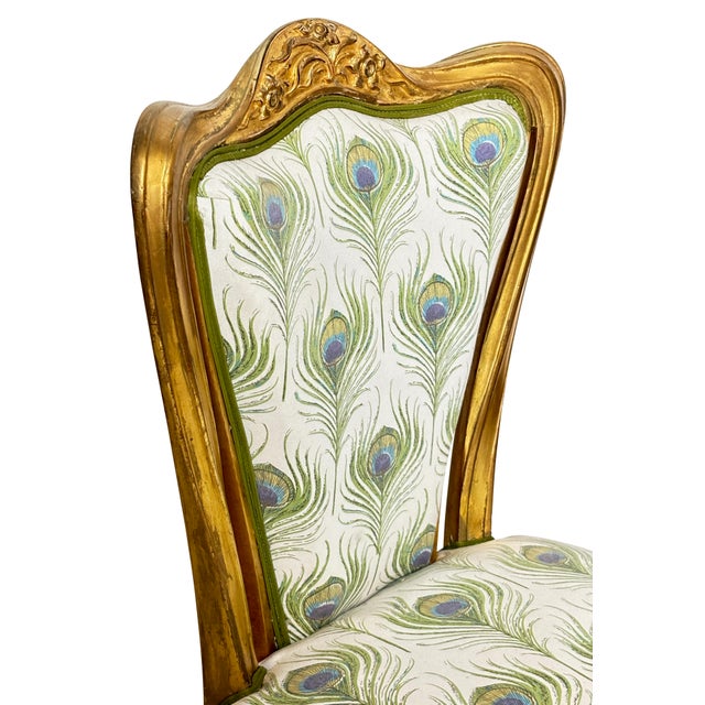 French Art Nouveau Dressing Table Chair Circa 1890 For Sale - Image 10 of 10