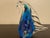 This 1960's piece of Murano Millefiori hand blown glass vintage seahorse sculpture is a one of a kind item. In all the 40...