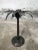 Mid-Century Modern Italian Burnished Iron Palm Tree Sculpture, in Very Good conditions. Designed 1970 to 1979
