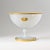 Ormolu Opaline Glass Pedestal Bowl, 1950s, in Flawless conditions. Designed 1950 to 1959 This piece has an attribution...