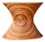 Vintage Pencil Reed Sunburst Dining Table Pedestal For Sale