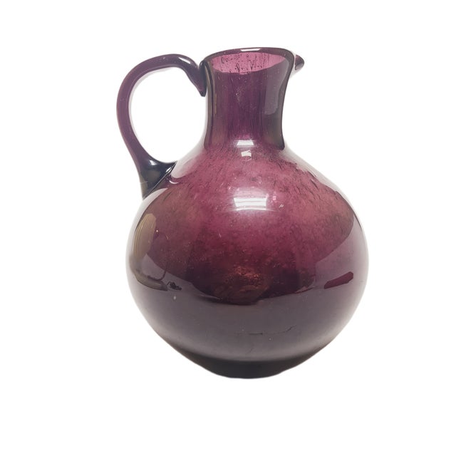 Vintage Polish Jug by Zbigniew Horbowy for Sudety Glassworks, 1970s For Sale - Image 14 of 18