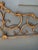 Metal Vintage Italian Palladio Gilt King Scroll Headboard For Sale - Image 7 of 12
