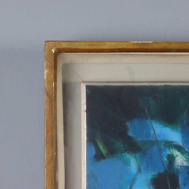 Renato Borsato, Modern Painting, 1957, Oil on Canvas For Sale - Image 7 of 12
