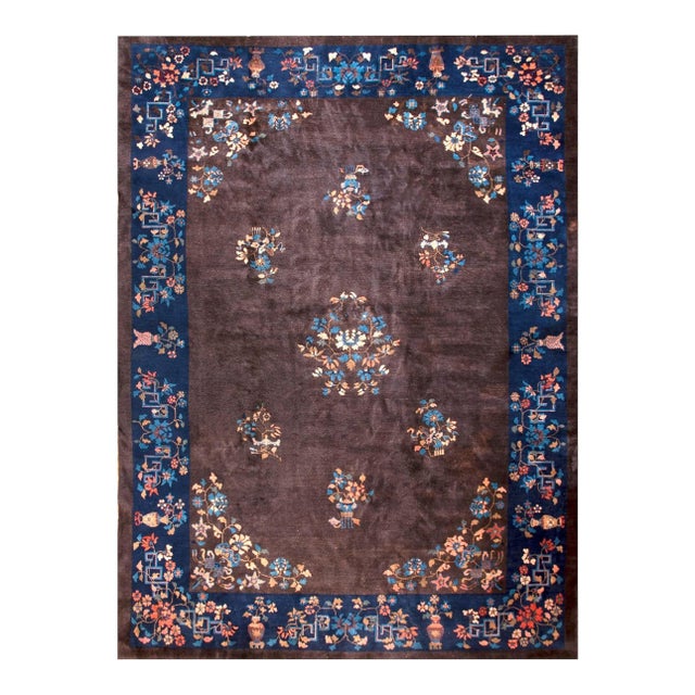 1920s Chinese Art Deco Carpet ( 10'2" x 14'6" - 310 x 442 ) For Sale