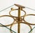 Umbrella Stand in Brass and Engraved Glass from Fontana Arte, 1950s, in Very Good conditions. Designed 1920 to 1949 This...