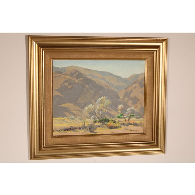 Impressionist Desert Landscape Painting by Sam Hyde Harris (1889-1977) For Sale - Image 3 of 12