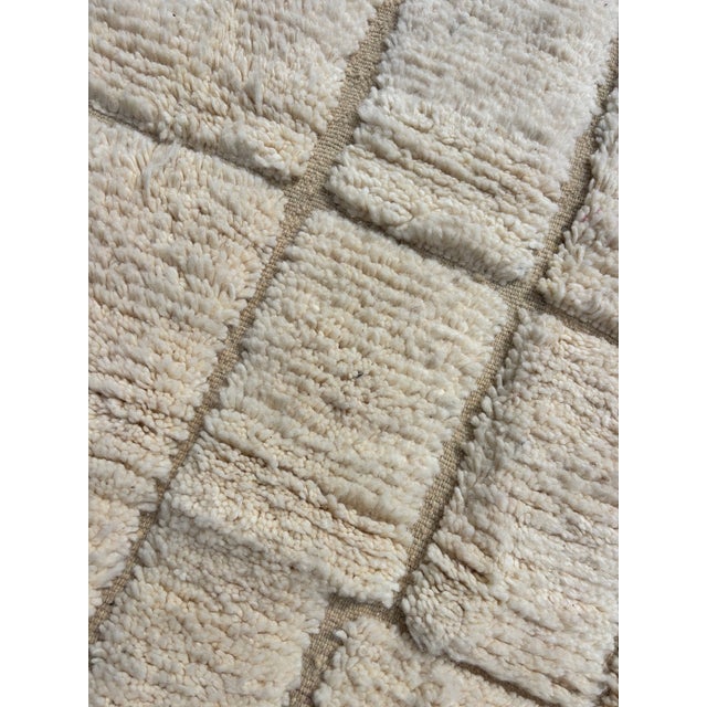 Early 21st Century Moroccan Beni Ouarain Rug in Wool, 2010s For Sale - Image 5 of 12