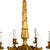 Mid 20th Century Mid 20th Century Louis XV Style Six-Arm Gilt Bronze Chandelier | French Rococo Lighting For Sale - Image 5 of 6