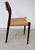 Vintage Fully Restored Rosewood Dining Chairs with Paper Cord Seats by Niels Otto Møller, Customizable Reupholstery, 1960s, Set of 6 For Sale - Image 6 of 15