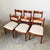 Vintage Teak Chairs by Ilmari Tapiovaara for La Permanente in Cantù, 1960s, Set of 6, in Very Good conditions. Designed...