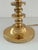 Mid-Century Brass Table Lamp with Ikat Lampshade, 1970s For Sale - Image 9 of 15