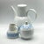 Mid-Century Modern Vintage Bjorn Wiinblad “Lotus Azure” for Rosenthal Studio-Line Coffee & Dessert Service for 12: Complete 40-Piece Set For Sale - Image 3 of 18