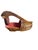 Chocolate Vintage Hand-Carved Solid Wood Shoe Wine Bottle Holder With Tropical Motif For Sale - Image 8 of 11