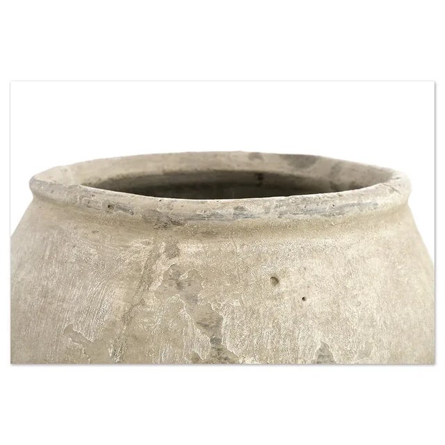 Large Earthenware Jar on Stand For Sale - Image 5 of 6