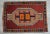Ruby Red 1960s Handmade Turkish Kilim Rug Flat Weave Tribal Area Rug - 3'6" X 4'11" For Sale - Image 8 of 8