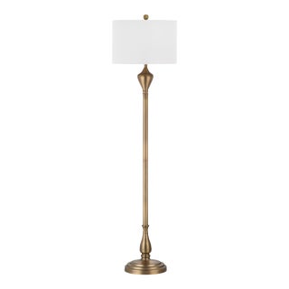 60.5-Inch H Floor Lamp - Gold For Sale