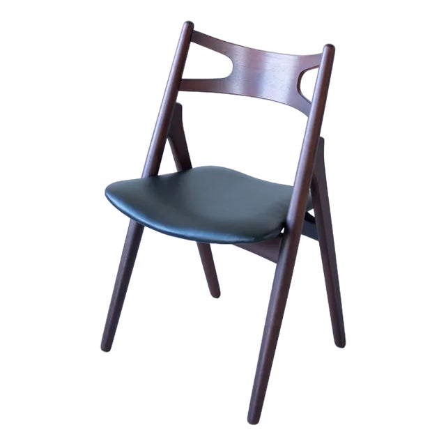 Chair attributed to Hans J. Wegner for Carl Hansen & Son, 1950s For Sale