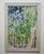 Georgij Moroz, Purple Iris, Oil on Canvas, 1995 For Sale - Image 3 of 6