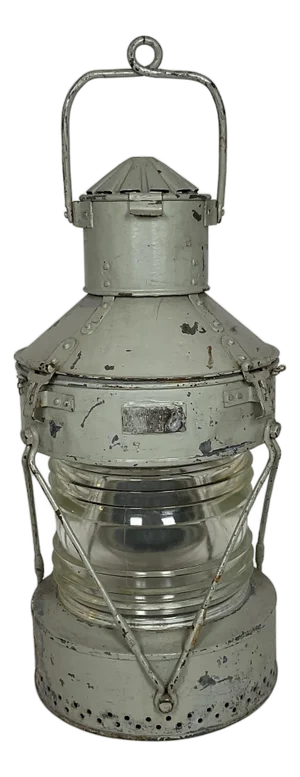 Steel Ships Anchor Lantern