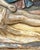 19th Century Italian Polychromed Terracotta Relief Plaque of the Pietà For Sale - Image 12 of 13