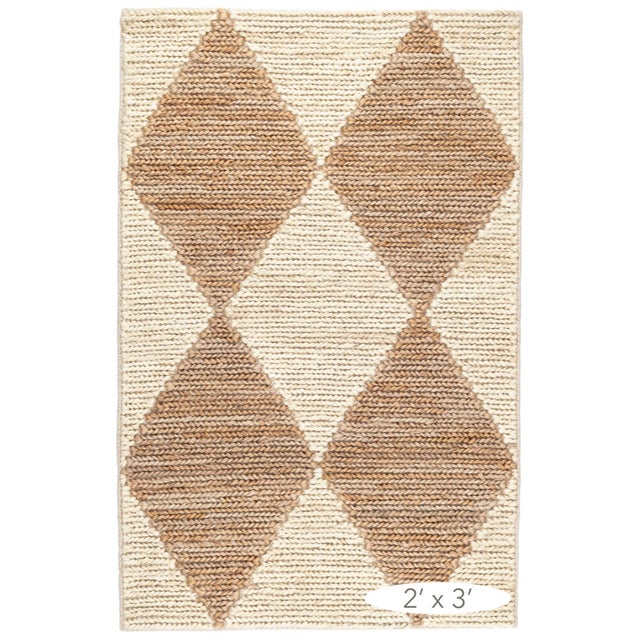 2020s Mark D. Sikes for Dash & Albert Harwich Natural Woven Jute Rug, 7' 6" x 9' 6" For Sale - Image 5 of 6