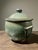 Contemporary Brad Tucker Cedar Creek Pottery-Nc-Lidded Jar-Celadon Green Drip Glaze-Stoneware For Sale - Image 3 of 11