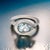Natural Solitaire Aquamarine Ring Size 6.5 14k W Gold 1.60 Cts Certified For Sale - Image 4 of 10