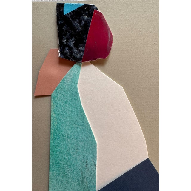 Paper "Superbloom 3" Original Mixed-Media Collage on Paper by Zac Woodiel For Sale - Image 7 of 9
