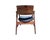 Vintage Mid Century Modern Gunlocke Dining Chairs 9 Available Walnut Floating Back Office For Sale - Image 10 of 12