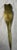 Quality Antique Cold Painted Heavy Brass Figural Owl Desk Article Letter Opener For Sale In New York - Image 6 of 8