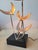 Flight of Wild Geese Sculpture Lamp, France, 1970s For Sale - Image 10 of 18