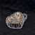 Glass Hofbauer "Byrdes" Ruby Crystal Heart Trinket Box With Lid (Vintage 1970’s-1990’s, Original Foil Label) For Sale - Image 7 of 17