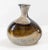 We are selling this interesting Mid-century style art glass vase. This vase has olive glass body like an old bottle with...