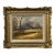 Farm in the Woods at Winter in the English Countryside with Warm Brown Colours Circa 1990 For Sale