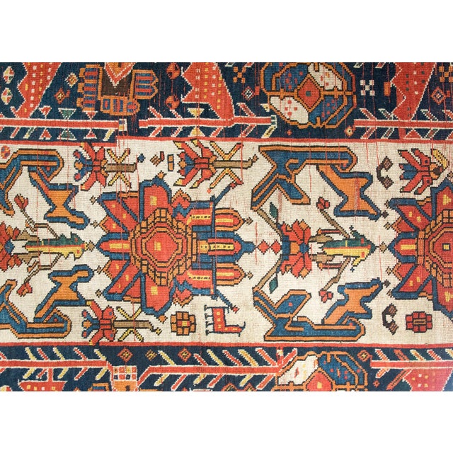 Early 20th Century Early 20th Century Bakhtiari Lori Rug For Sale - Image 5 of 15