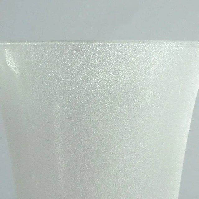 Art Deco Belgian Glass Vase, 1940s For Sale - Image 6 of 9