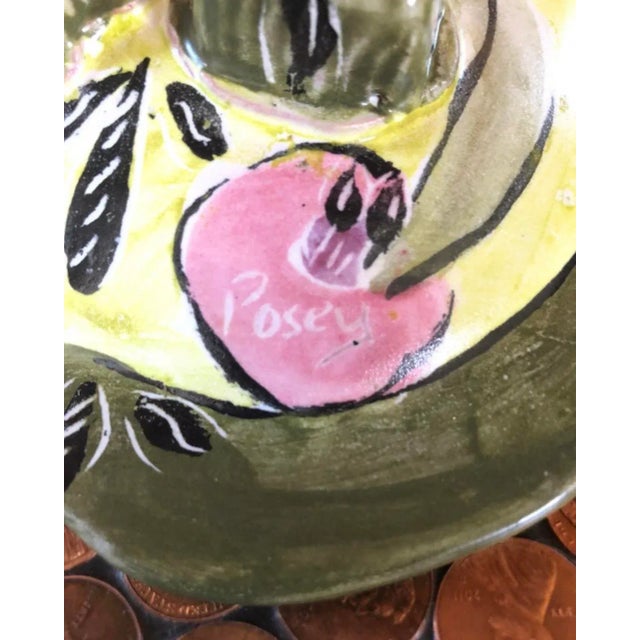 Contemporary Posey Bacopoulos Studio Pottery Serving Bowl Dish For Sale - Image 3 of 5
