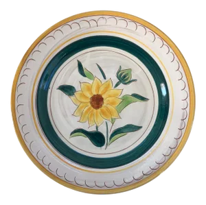 Vintage Midcentury Stangl Sunflower Garden Plate