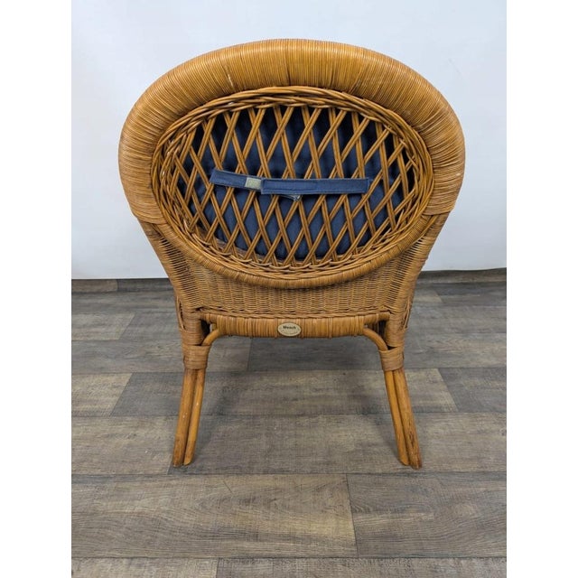 Rattan Armchair from Masch, 1970s, in Very Good conditions. Designed 1970 to 1979