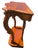 Late 20th Century Rococo Revival Style Carved Wood Pierced Console Entryway Table For Sale - Image 5 of 6