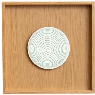 Marcel Duchamp, Green and White Cage Rotorelief from Konig Series 133, 1987, Wood For Sale