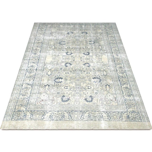 1940s Persian Tabriz Rug For Sale In Los Angeles - Image 6 of 7