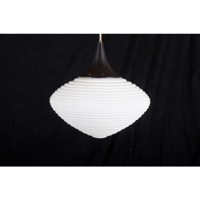 Large Opaline Glass Pendant For Sale - Image 6 of 7