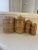Mid 20th Century Bamboo Storage Bottles Jars Wooden Small Box Containers with Lids- Set of 4 For Sale In Los Angeles - Image 6 of 12