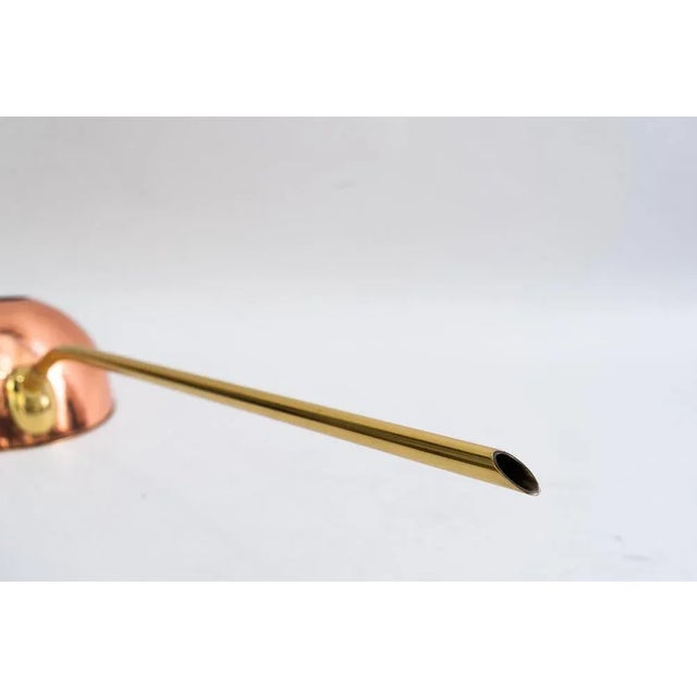 Mid-Century Modern Copper and Brass Can, Vienna, Austria, 1960s For Sale - Image 3 of 10