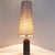 Brown Ceramic Floor Table Lamp with Custom Made Lampshade with Pattern, 1970 For Sale - Image 6 of 9